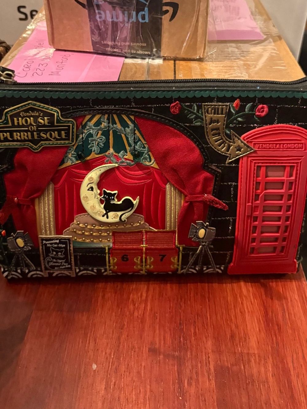 Vendula London Purrlesque Kate Bag
